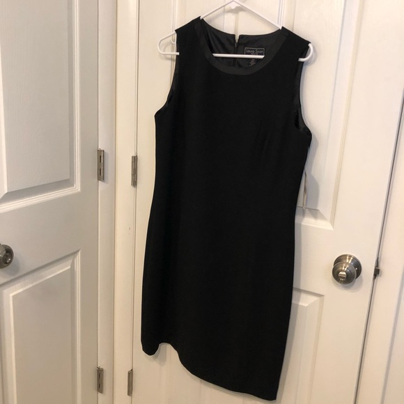 Laura Scott Dresses & Skirts - Laura Scott Black sheath dress size 14P NWT PETITE